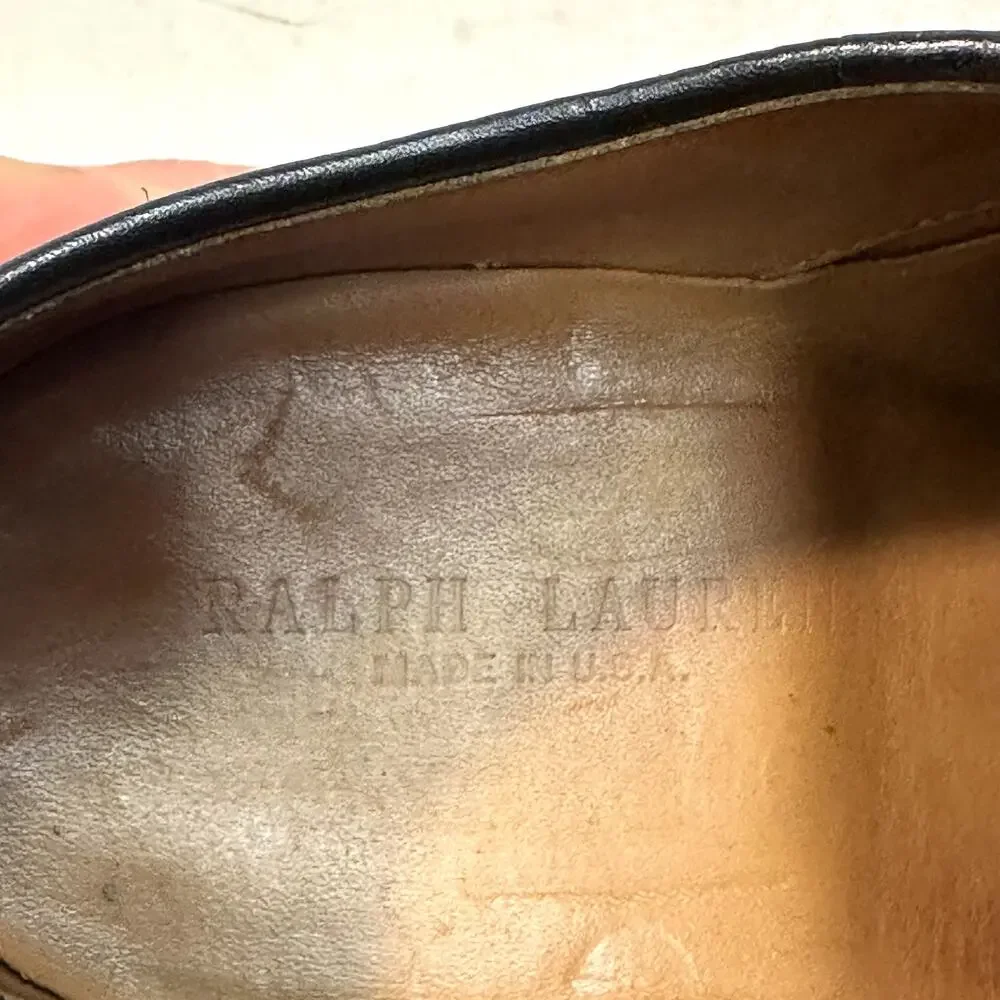 NEW HEELS Allen Edmonds x Polo Ralph Lauren Sanderson Longwing Derby MiUSA 7.5 D
